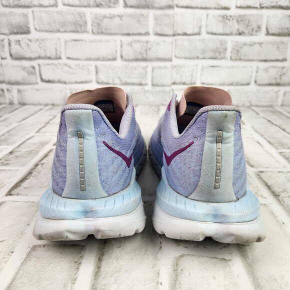 Hoka One One Mach 5 Women's Sz 8.5 B Purple Blue Train Gym Athletic Running Shoe - Picture 5 of 10